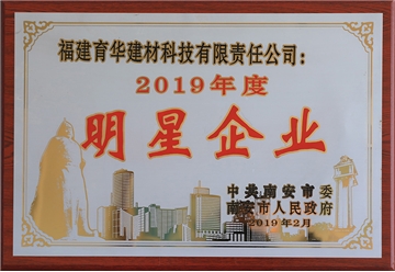 2019年度南安市明星企業(yè)